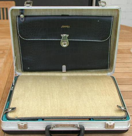 SALESMAN SAMPLER BRIEFCASE 【ZIPPO】＊810